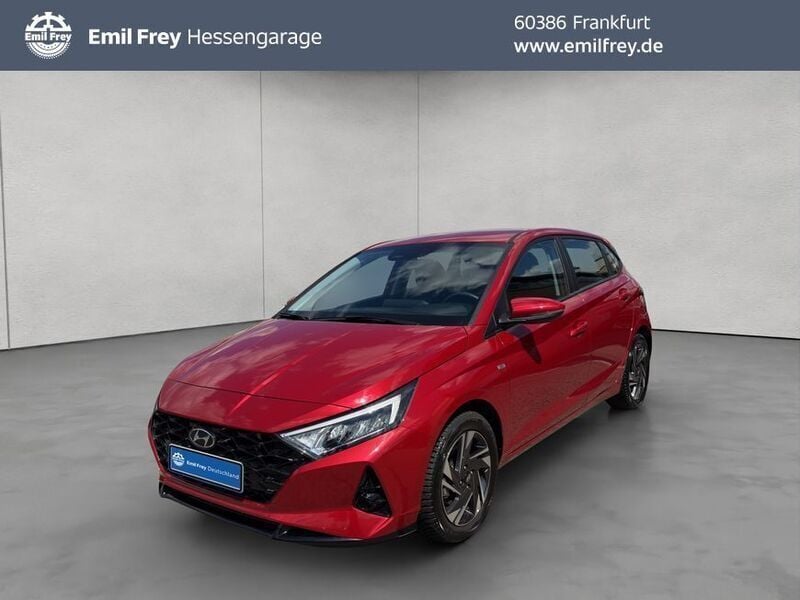 Phantom black metallic Gebraucht 2023 Hyundai i20 Trend Kleinwagen | 17.950 € (Guter Preis) - Bild 1/4