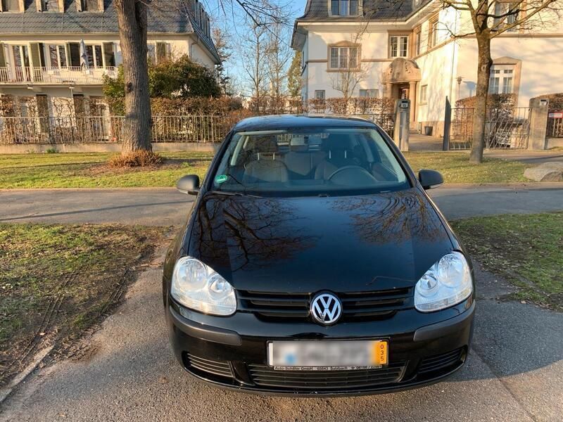 Schwarz Gebraucht 2008 VW Golf V Kleinwagen | 930 € (Superpreis) - Bild 1/4