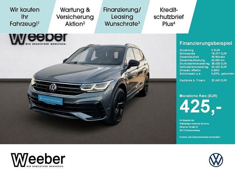 Grau Gebraucht 2022 VW Tiguan Allspace Style SUV | 31.990 € (Guter Preis) - Bild 1/4