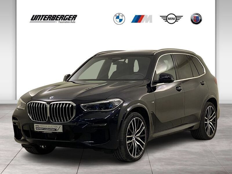 M carbonschwarz Gebraucht 2021 BMW X5 M Sport SUV | 57.890 € (Fairer Preis) - Bild 1/4