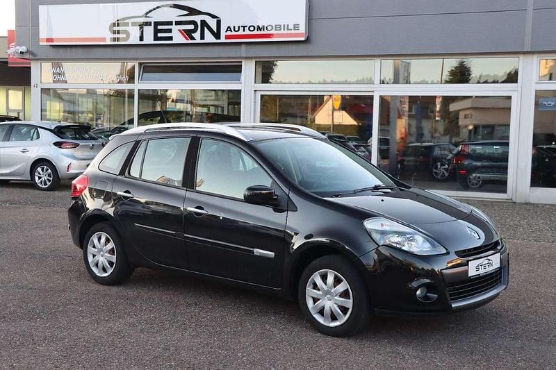 Perlmuttschwarz Gebraucht 2009 Renault Clio GrandTour Dynamique Kombi | 2.990 € (Fairer Preis) - Bild 1/4