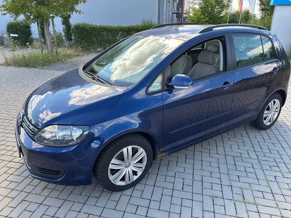 Gebraucht VW Golf Plus Cross 122 PS (89 kW) 2009 Blau Van / Kleinbus