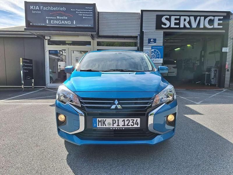 Gebraucht Mitsubishi Space Star Select+ 71 PS (52 kW) 2024 Atollblau (p) Kleinwagen