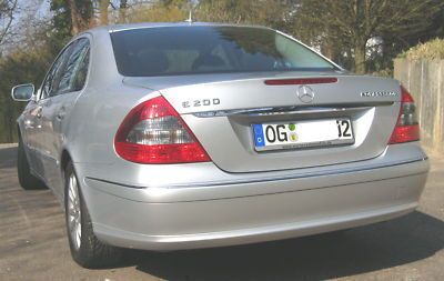 Gebraucht Mercedes E200 Elegance 184 PS (135 kW) 2007 Silber metallic Limousine