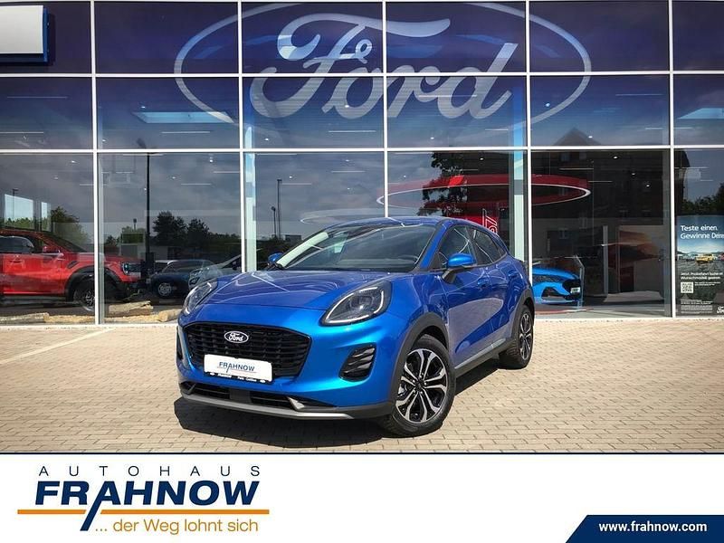 Blau Neu 2025 Ford Puma Titanium SUV | 29.485 € (Etwas zu teuer) - Bild 1/4