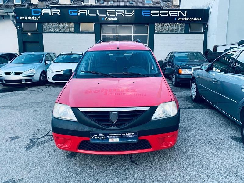 Rot Gebraucht 2008 Dacia Logan MCV Ambiance Kombi | 600 € (Superpreis) - Bild 1/4