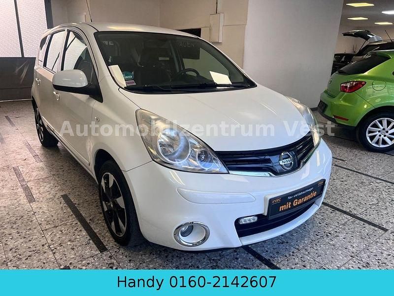 Gebraucht Nissan Note I-Way 88 PS (64 kW) 2012 Weiß Kleinwagen