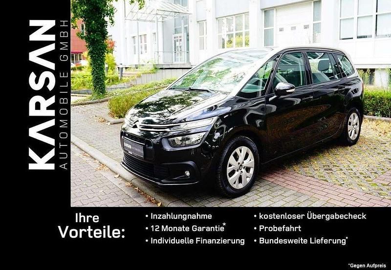 Schwarz Gebraucht 2017 Citroën C4 SpaceTourer Feel Van / Kleinbus | 8.200 € (Fairer Preis) - Bild 1/4