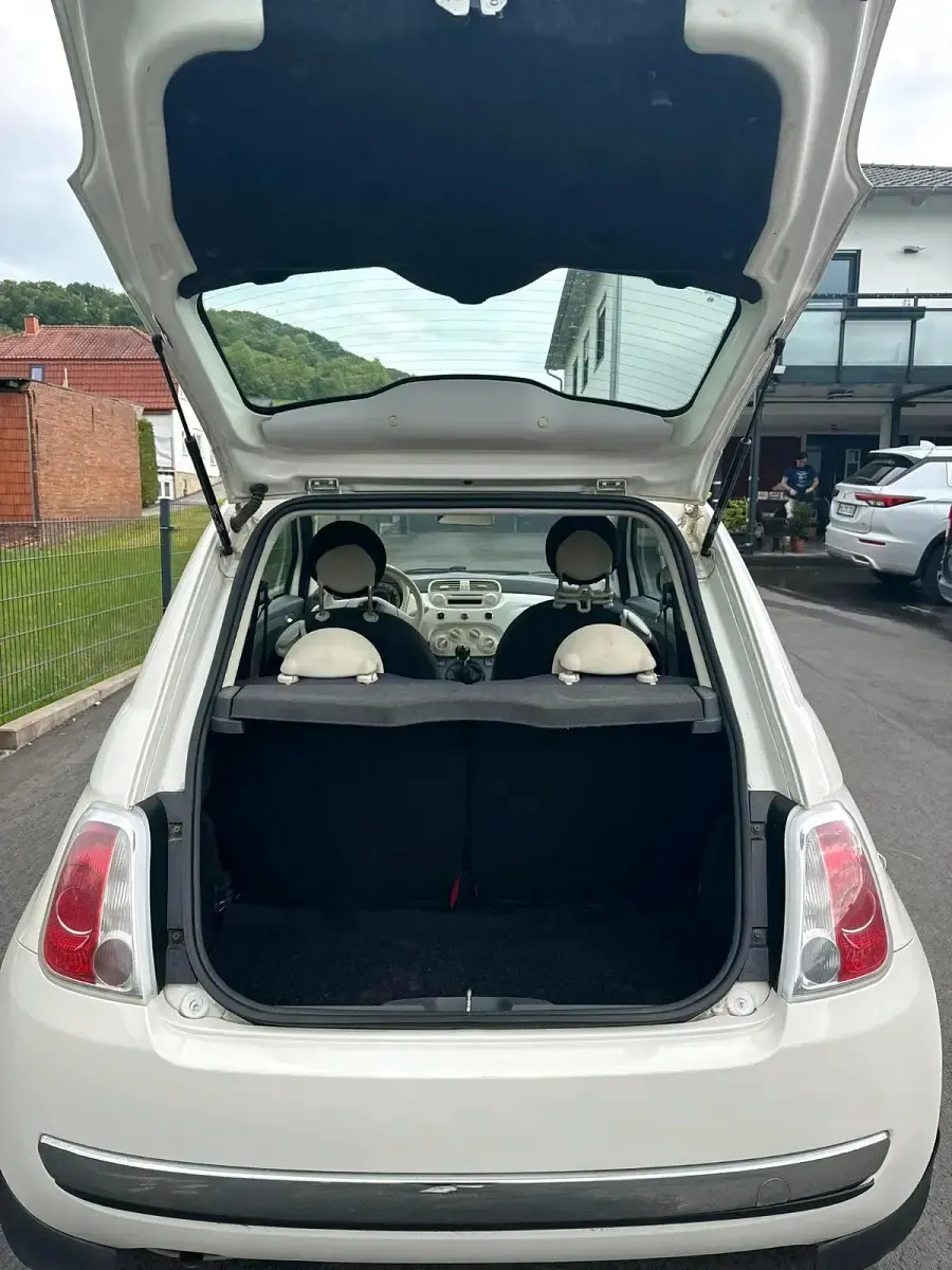 Używany Fiat 500 69 KM (50 kW) 2007 Biały Hatchback