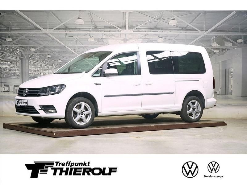 Weiß Gebraucht 2015 VW Caddy Maxi Trendline Van / Kleinbus | 14.900 € (Fairer Preis) - Bild 1/4