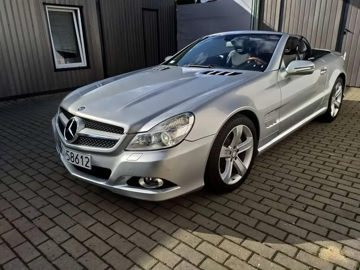 Gebraucht Mercedes SL500 387 PS (284 kW) 2008 Silber Cabrio