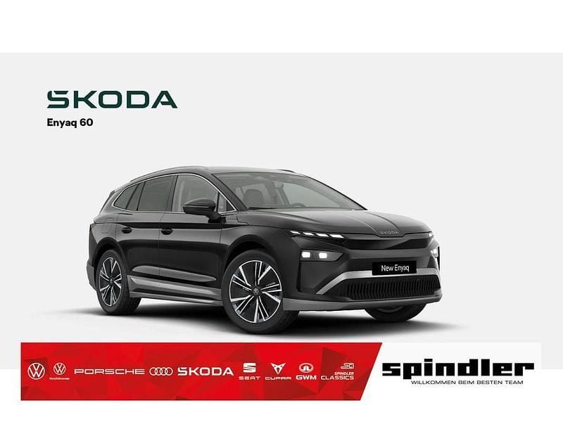 Schwarz Neu 2025 Skoda Enyaq iV SUV | 45.131 € (Fairer Preis) - Bild 1/3