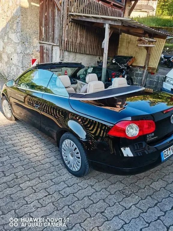 Gebraucht VW Eos 116 PS (85 kW) 2007 Schwarz Cabrio