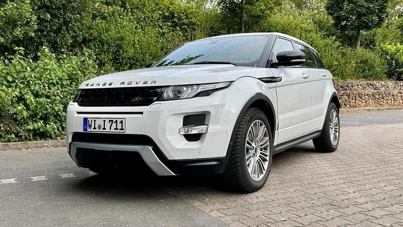 Weiß Gebraucht 2012 Land Rover Range Rover evoque Dynamic SUV | 13.500 € (Guter Preis) - Bild 1/4