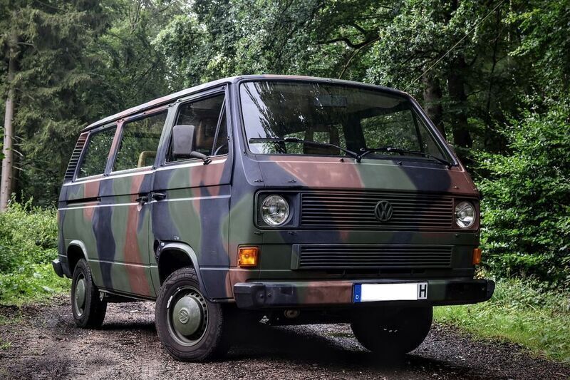 Grün Gebraucht 1988 VW T3 Van | 11.500 € - Bild 1/4
