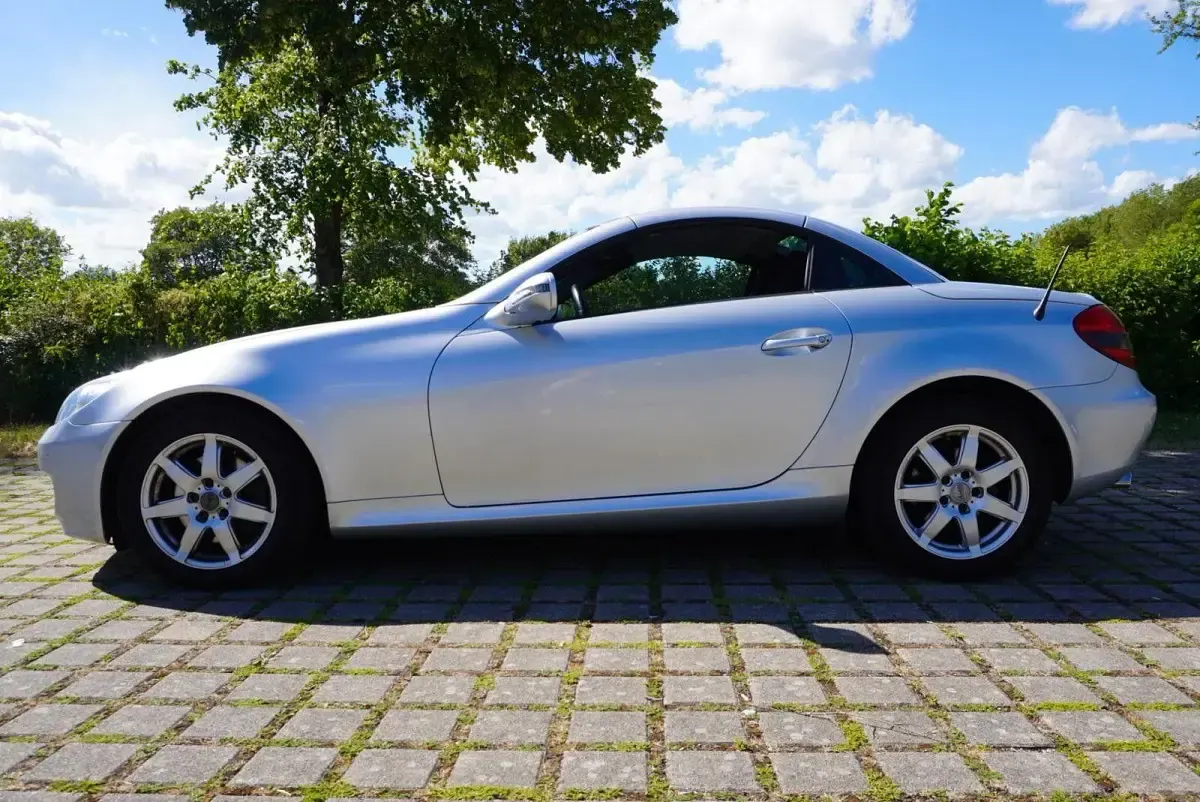 Gebraucht Mercedes SLK200 184 PS (135 kW) 2008 Silber Cabrio