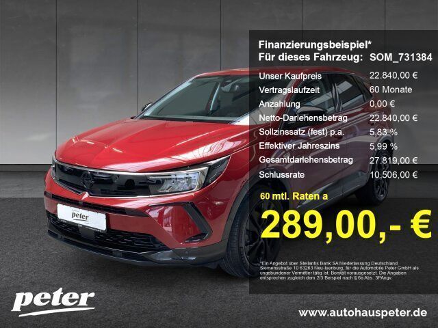 Rot Gebraucht 2023 Opel Grandland X SUV | 22.840 € (Superpreis) - Bild 1/4