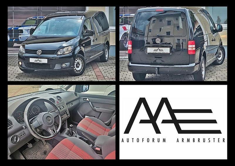 Schwarz Gebraucht 2012 VW Caddy Maxi Van / Kleinbus | 12.490 € (Etwas zu teuer) - Bild 1/4