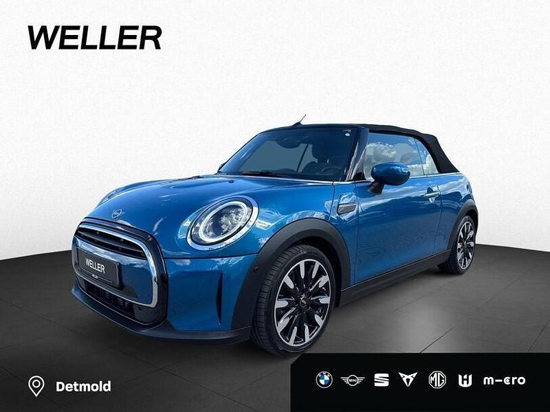 Blau Gebraucht 2021 Mini Cooper Cabriolet Cabrio | 21.450 € (Guter Preis) - Bild 1/4
