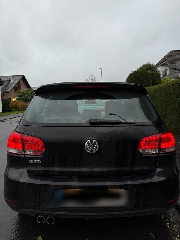 Gebraucht VW Golf VI GTD 170 PS (125 kW) 2010 Schwarz Kleinwagen