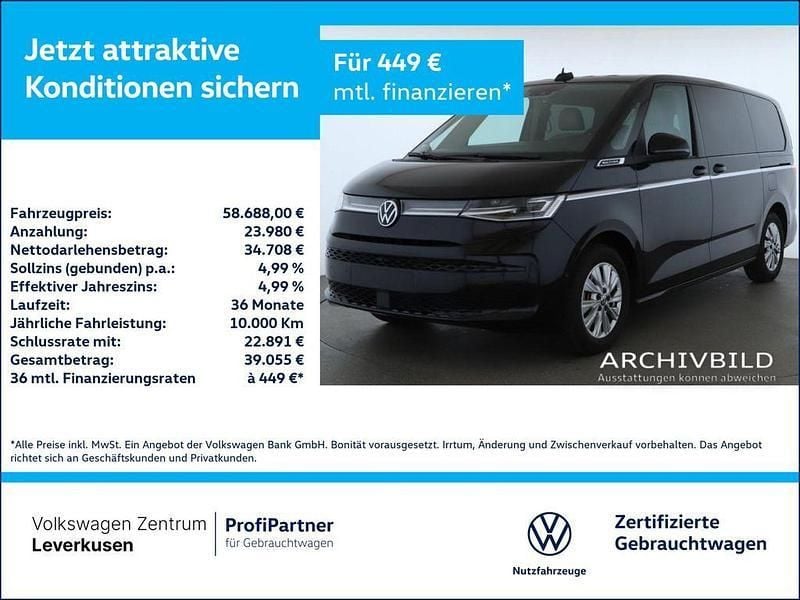 Deep black Gebraucht 2024 VW T7 Style Van | 58.688 € (Fairer Preis) - Bild 1/4