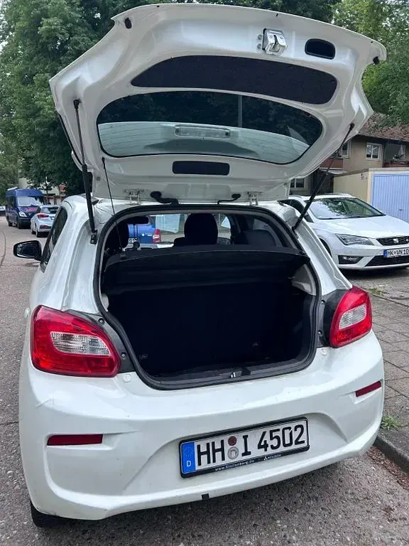 Gebraucht Mitsubishi Space Star Edition+ 80 PS (58 kW) 2016 Weiß Kleinwagen