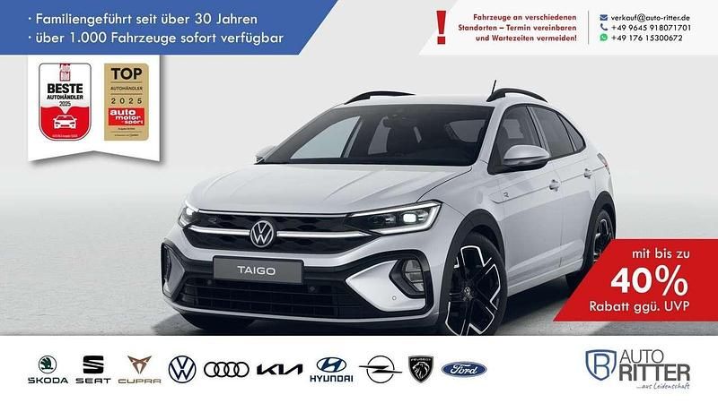 Reflexsilber metallic/silber Neu 2025 VW Taigo R-line SUV | 31.490 € (Fairer Preis) - Bild 1/4