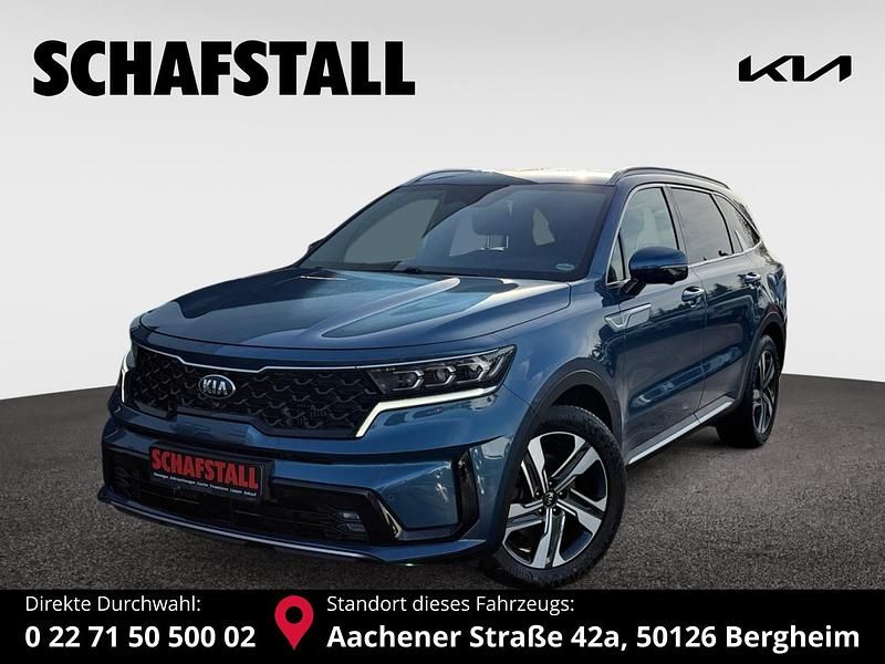 Gebraucht Kia Sorento Platinum 265 PS (194 kW) 2021 Blau (mineral blue) SUV