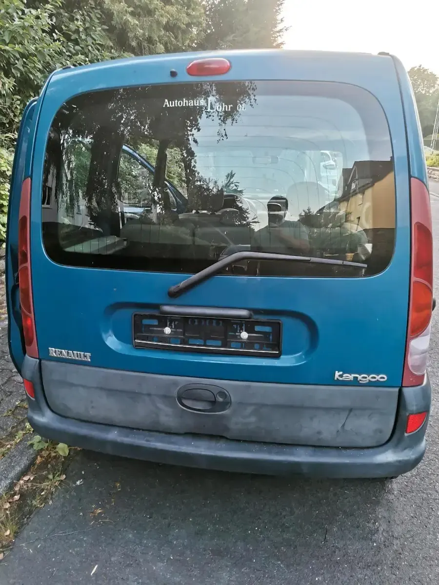 Gebraucht Renault Kangoo 55 PS (40 kW) 2002 Blau Van / Kleinbus