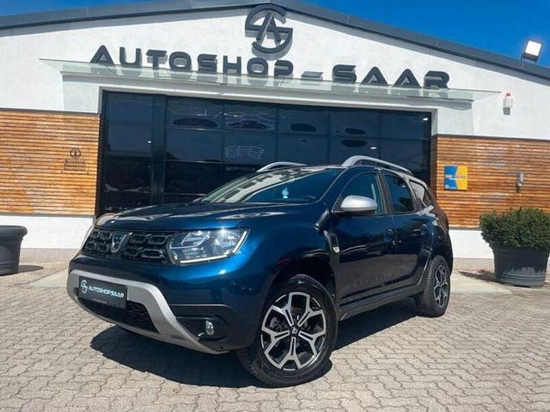 Blau Gebraucht 2018 Dacia Duster Prestige SUV | 9.990 € (Guter Preis) - Bild 1/4