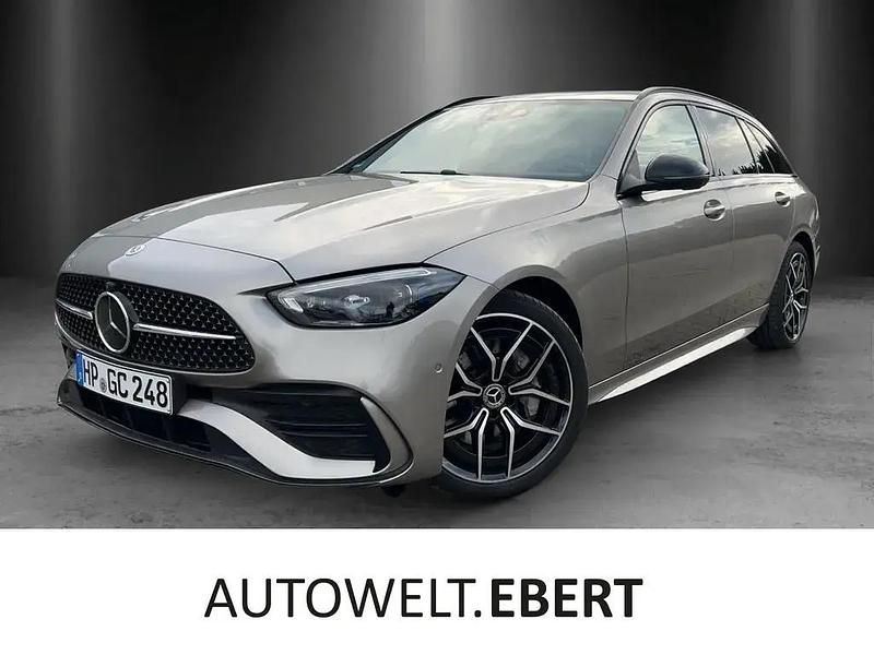 Mojavesilber Gebraucht 2024 Mercedes C300 AMG Kombi | 55.490 € - Bild 1/4