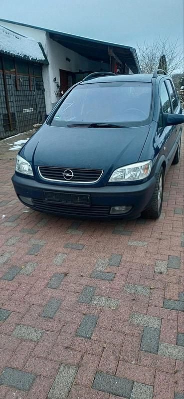 Blau Gebraucht 2002 Opel Zafira Van / Kleinbus | 2.500 € (Fairer Preis) - Bild 1/4