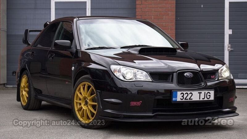 Gebraucht Subaru WRX STI 371 PS (272 kW) 2006 Schwarz Limousine