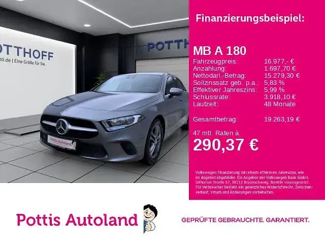 Gebraucht Mercedes A180 136 PS (100 kW) 2019 Limousine