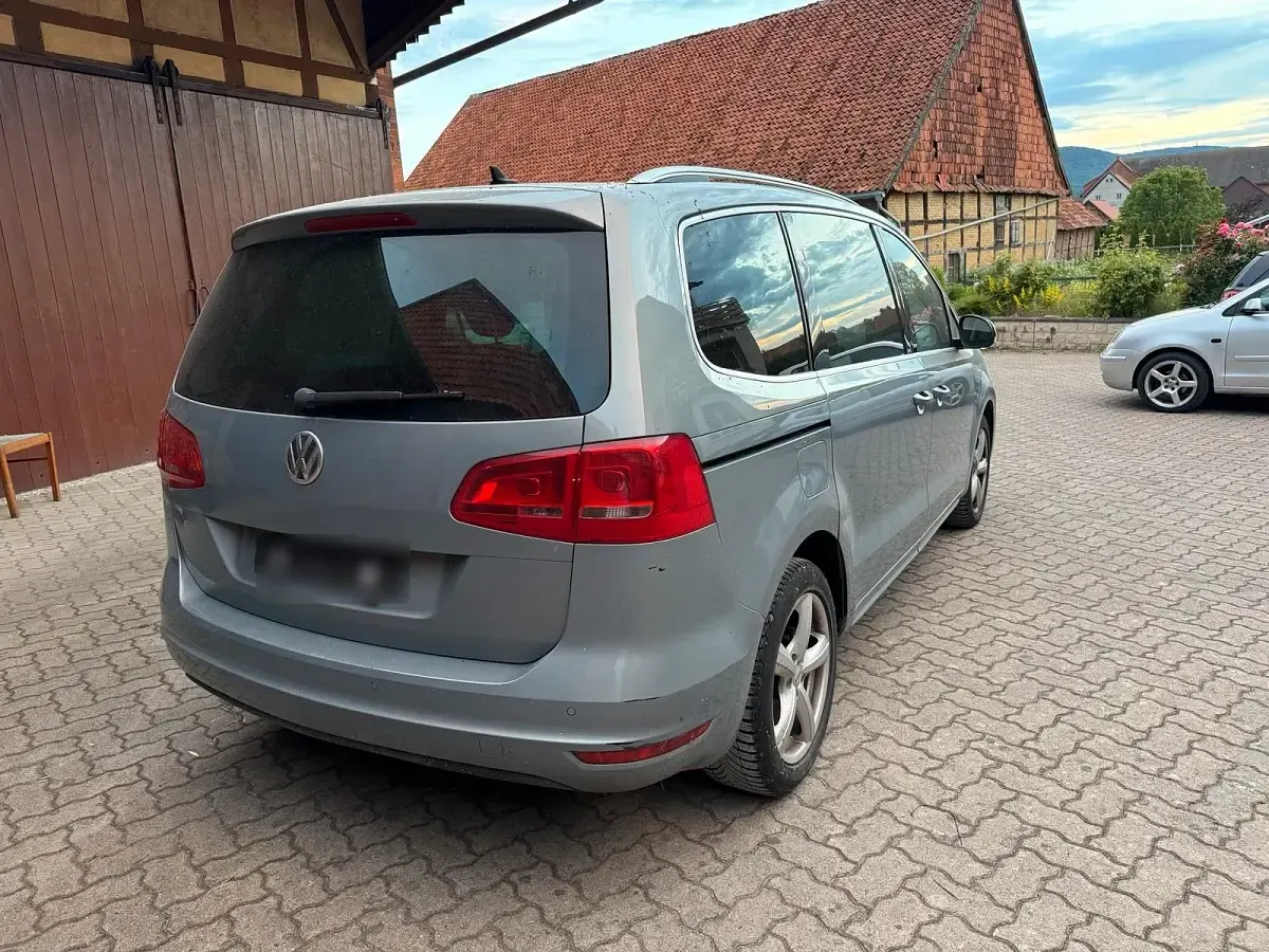 Gebraucht VW Sharan 170 PS (125 kW) 2011 Blau Van / Kleinbus