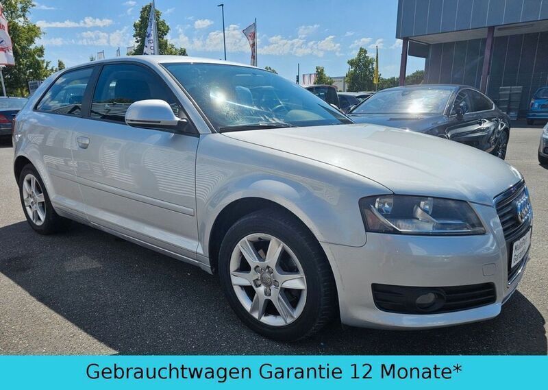Silber Gebraucht 2008 Audi A3 Attraction Kleinwagen | 3.670 € (Fairer Preis) - Bild 1/4