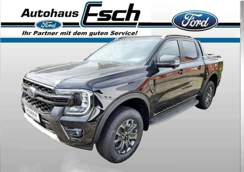 Obsidianschwarz metallic Neu 2024 Ford Ranger Wildtrack Abholung | 49.450 € (Superpreis) - Bild 1/4