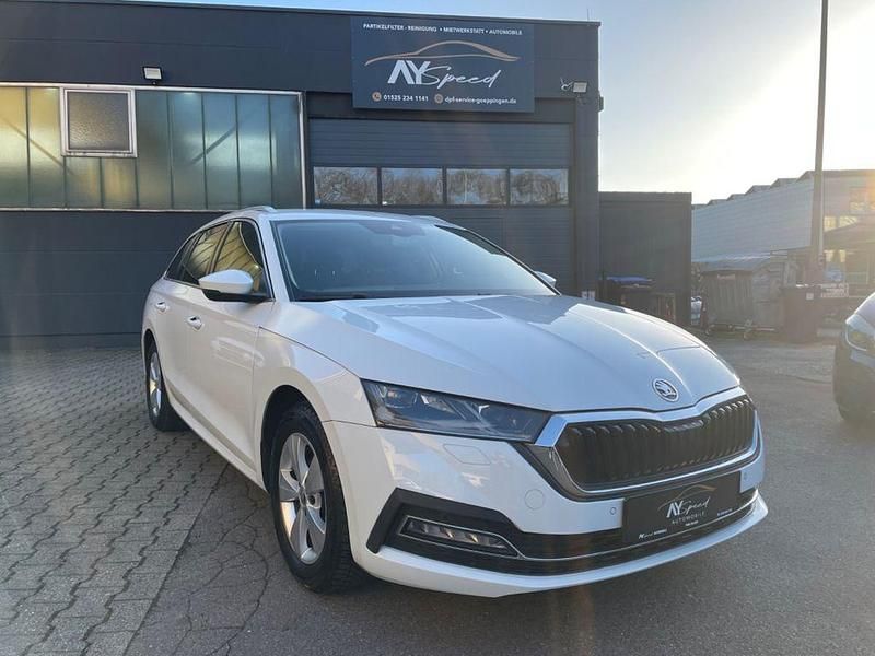 Gebraucht Skoda Octavia Style 116 PS (85 kW) 2021 Weiß Kombi