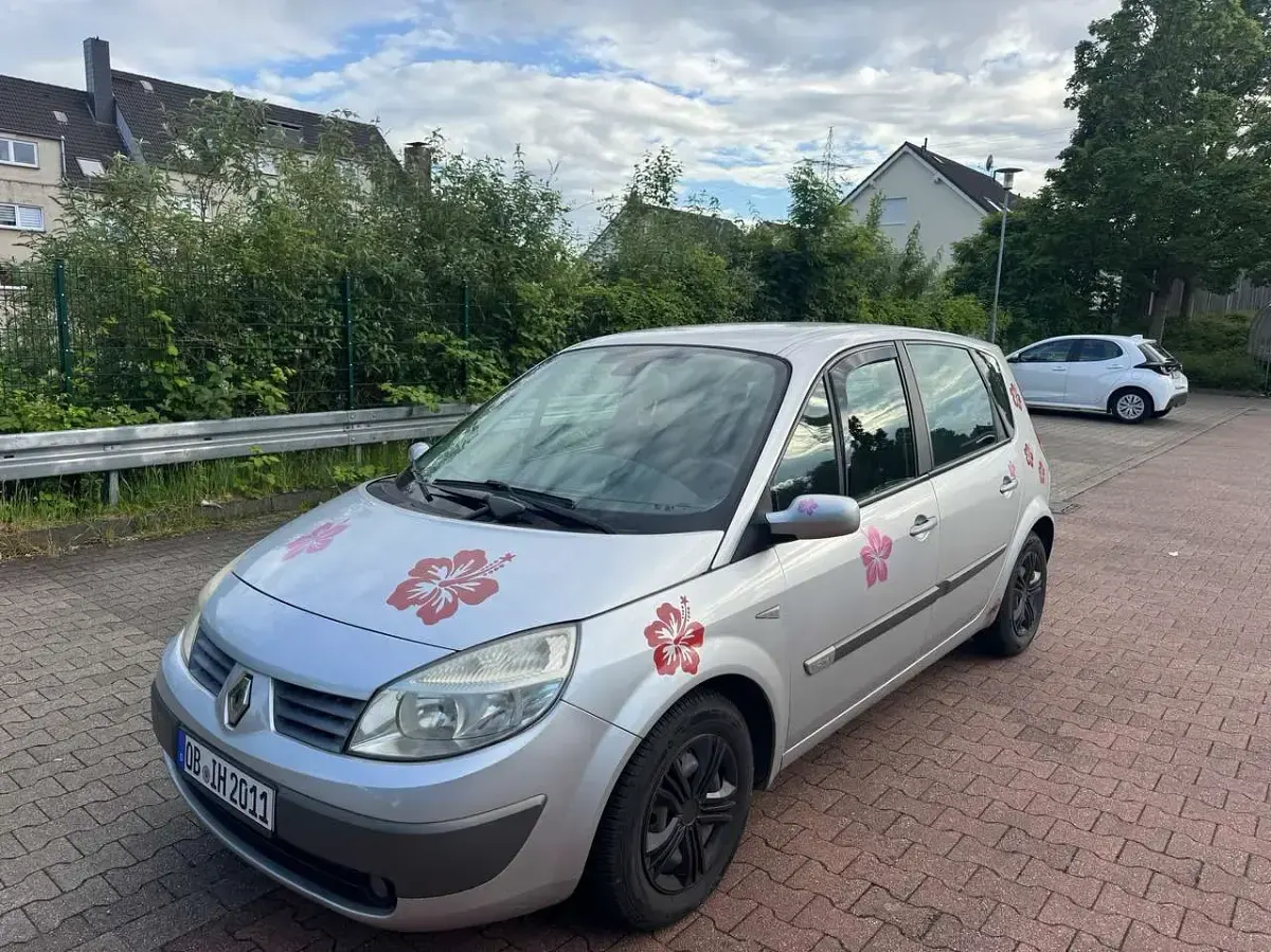 Gebraucht Renault Scénic II Exception 111 PS (81 kW) 2006 Platingrau Van / Kleinbus