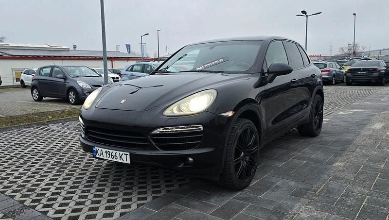 Schwarz Gebraucht 2013 Porsche Cayenne Basis SUV | 19.999 € (Guter Preis) - Bild 1/4