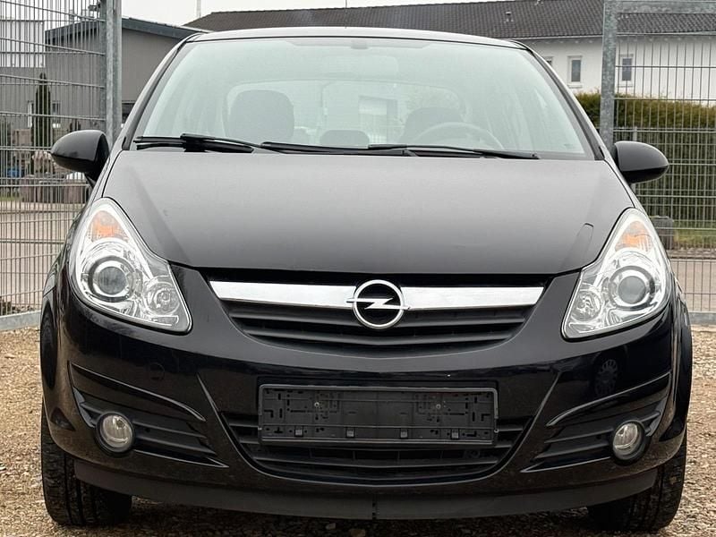 Gebraucht Opel Corsa 80 PS (58 kW) 2009 Schwarz Kleinwagen