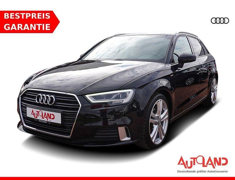 Schwarz Gebraucht 2018 Audi A3 Sportback Sport Kleinwagen | 19.990 € (Fairer Preis) - Bild 1/4