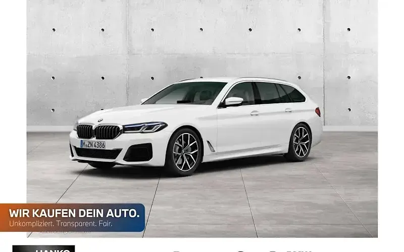 Gebraucht BMW 530 M Sport 286 PS (210 kW) 2023 Weiß Kombi