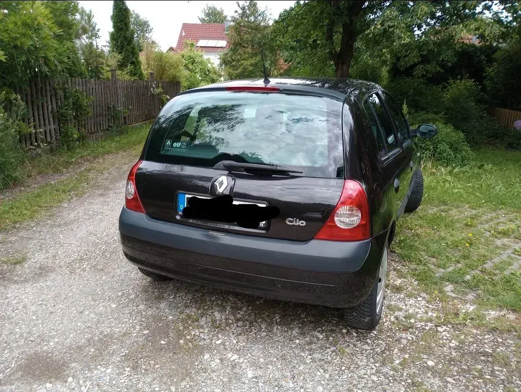 Gebraucht Renault Clio II Authentique 75 PS (55 kW) 2005 Schwarz Limousine