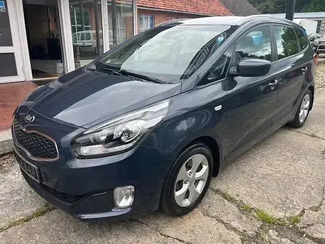 Gebraucht Kia Carens 135 PS (99 kW) 2015 Blau Van / Kleinbus
