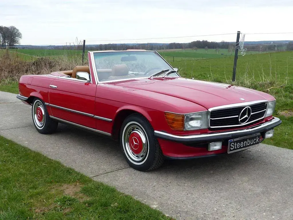 Gebraucht Mercedes SL450 192 PS (141 kW) 1974 Rot Cabrio