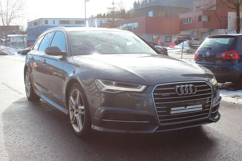 Grau Gebraucht 2016 Audi A6 S-Line Kombi | 16.900 € (Guter Preis) - Bild 1/4