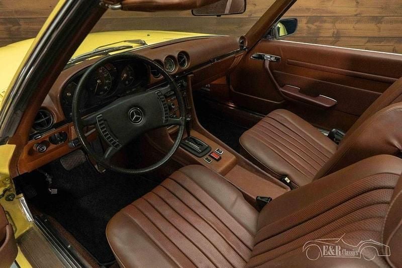 Gebraucht Mercedes SL450 224 PS (164 kW) 1973 Gelb Cabrio