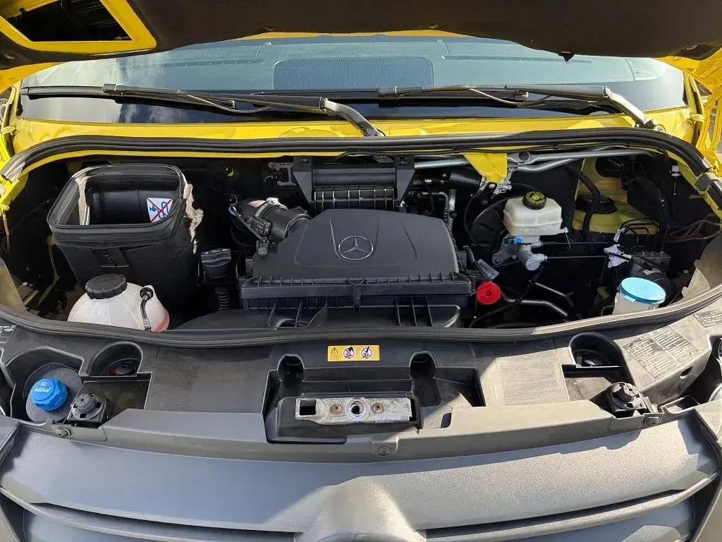 Occasion Mercedes Sprinter 143 ch (105 kW) 2020 Jaune Van
