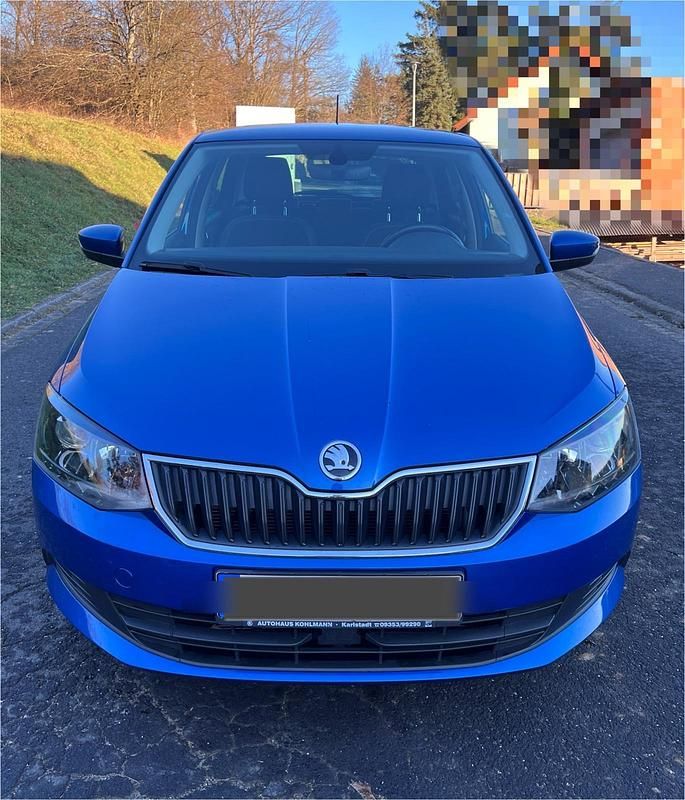 Gebraucht Skoda Fabia Ambition 95 PS (69 kW) 2017 Blau Limousine